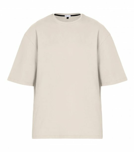 Мужская футболка RM Oversize U0104/beige фото