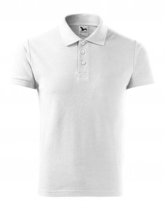 Поло Malfini Cotton heavy 220 Белый