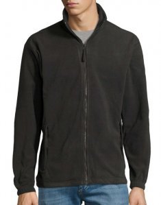 Мужская флисовая кофта Sols NORTH Угольно-серый