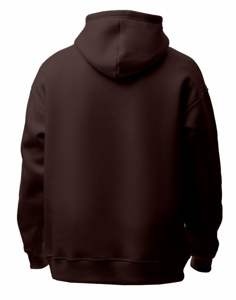 Мужская толстовка Maikoff Unisex unisexHoodie/chocolate2 фото