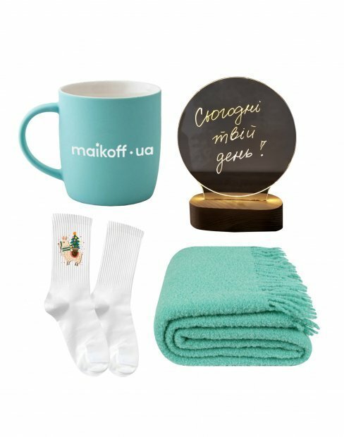 Новогодний бокс box-nr-009/blue фото