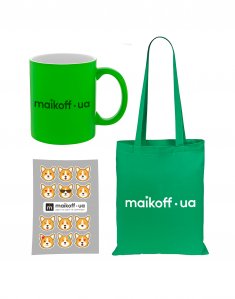 Подарочный Sorry-бокс с собственным принтом «Теплые извинения» Зеленый Sorry-001/green фото