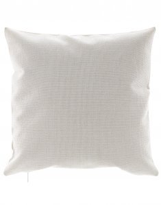 Подушка льняная двусторонняя квадратная 40*40 см Бежевый mp_7119/beige фото