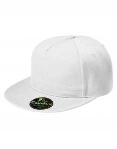 Кепка 5-ти панельна Rap Malfini Білий