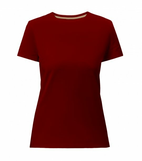 Женская футболка Maikoff Woman woman190/bordo фото