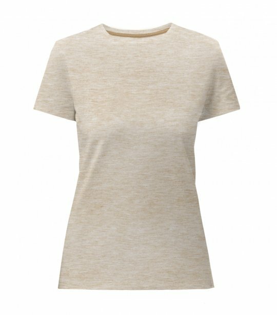 Женская футболка Maikoff Woman woman190/melanzh_bezh фото