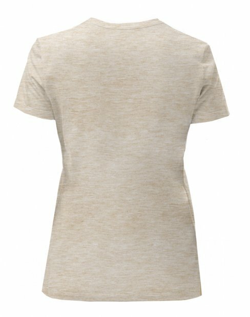 Женская футболка Maikoff Woman woman190/melanzh_bezh фото