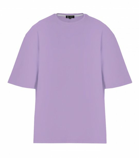 Мужская футболка RM Oversize U0104/Lilac фото