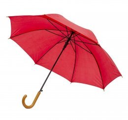Парасолька-тростина напівавтоматична Promo Червоний be_45100/5 фото