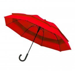 Большой зонт-трость полуавтоматический Line Art Family Красный be_45300/5 фото