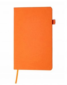 Блокнот в клеточку А5 Hard твердая обложка Оранжевый be_50040138/06 фото