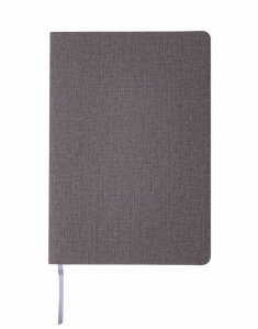 Блокнот в клеточку А5 Tessil мягкая обложка Серый be_50040538/07 фото