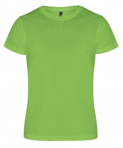 Детская футболка спортивная Roly CAMIMERA JN Лаймовый