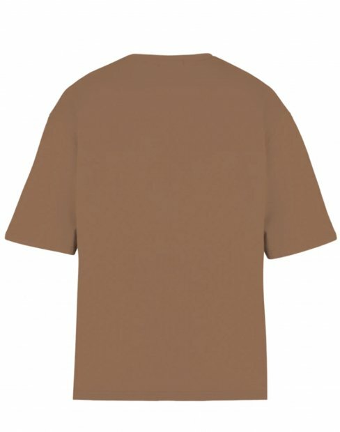 Мужская футболка RM Oversize U0104/Brown фото