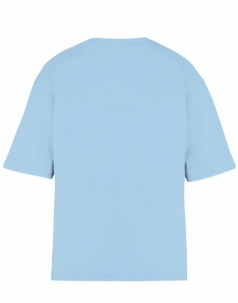 Мужская футболка RM Oversize U0104/SkyBlue фото