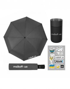 Подарочный Birthday-бокс с собственным принтом «С мужским характером» Черный Birthday-010/black фото