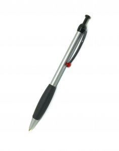 Ручка шариковая Image II стальная черный стержень Серебро bk_1122/sl фото