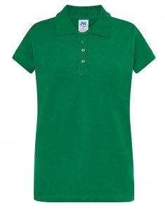 Женская футболка поло JHK POPL 200 Зеленый