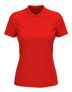 Женская футболка поло Stedman LUX POLO WOMEN Красный