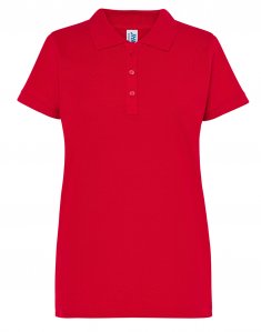 Женская футболка поло JHK POPL 200 Красный