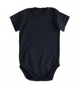 Дитячий боді з коротким рукавом Чорний