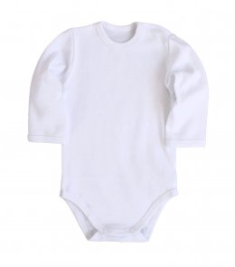 Детский боди с длинными рукавами Белый ld_BD24/white фото
