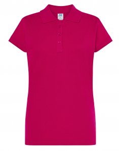 Женская футболка поло JHK POPL 200 Ярко-розовый