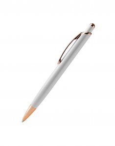 Ручка шариковая металлическая Diamond Белый to_2021/01 фото