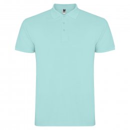 Мужская футболка поло Roly Star 200 Мятный