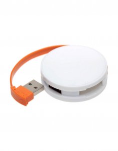 USB-хаб Gardner 4 порта USB 2.0 Оранжевый es_397357/28 фото