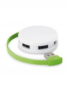 USB-хаб Gardner 4 порта USB 2.0 Светло-зеленый