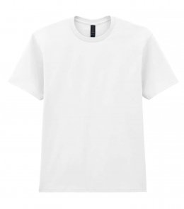 Футболка Gildan Softstyle Midweight 185 Белый to_65000/000C фото