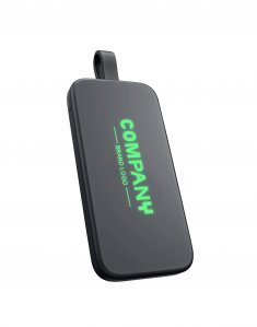 Повербанк з підсвіткою Starlight 10000 mAh Зелений to_8075/106 фото