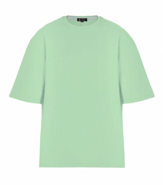Чоловіча футболка Ray Market Oversize U0104/Lightgreen фото
