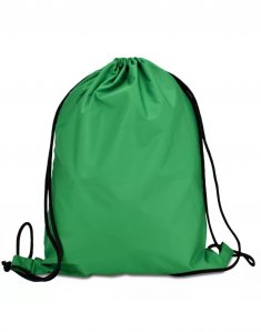 Эко-рюкзак из плащевой ткани Зеленый bo_p35х45/green фото