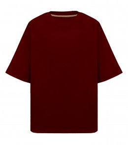 Футболка Maikoff Oversize Raglan 190 Бордовый
