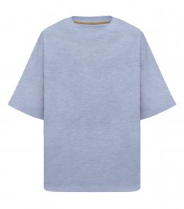 Футболка Maikoff Oversize Raglan 190 Меланж голубой