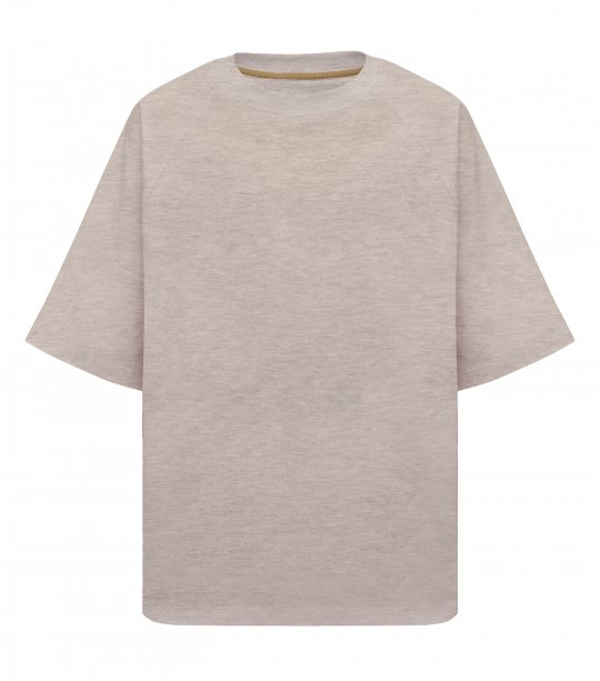 Чоловіча футболка Maikoff Oversize oversizeRG190/melanzh_bezh фото