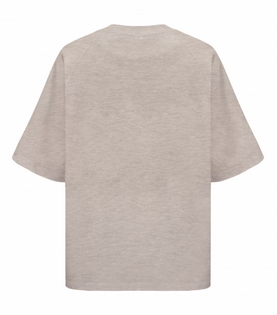 Чоловіча футболка Maikoff Oversize oversizeRG190/melanzh_bezh фото