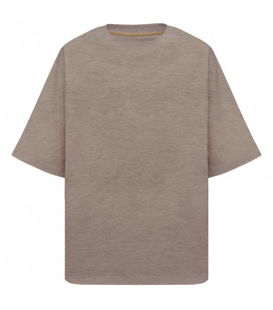 Мужская футболка Maikoff Oversize oversizeRG190/melanzh_kapuchino фото