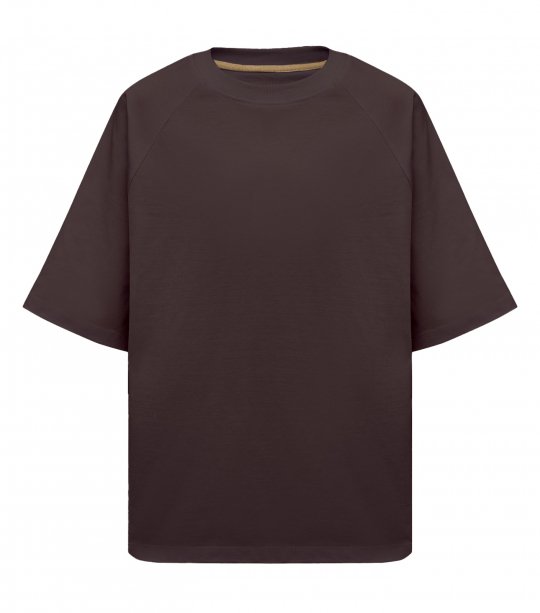 Мужская футболка Maikoff Oversize oversizeRG190/kapuchino фото