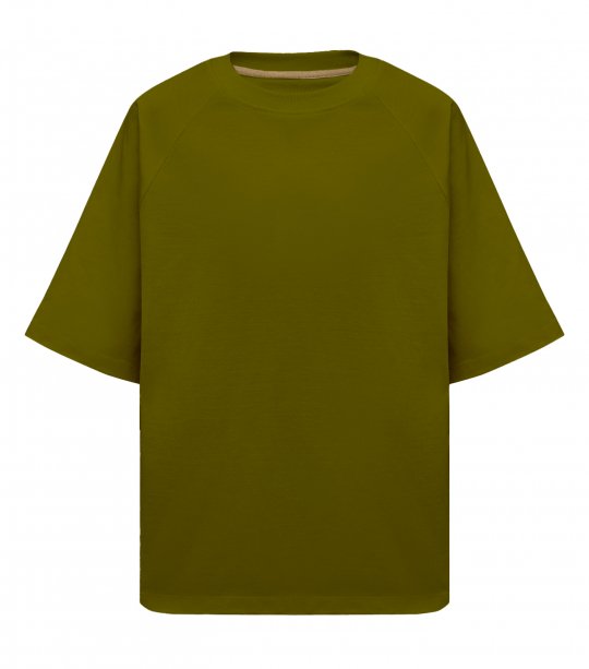 Чоловіча футболка Maikoff Oversize oversizeRG190/oliva фото