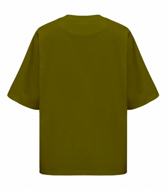 Чоловіча футболка Maikoff Oversize oversizeRG190/oliva фото