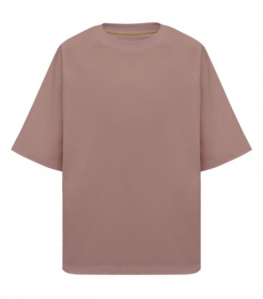 Чоловіча футболка Maikoff Oversize oversizeRG190/brudno_rozhevyi фото