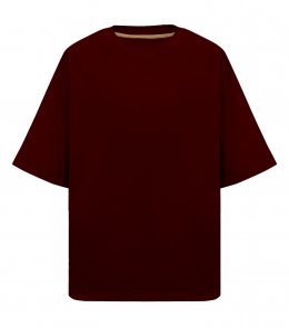 Футболка Maikoff Oversize Raglan 190 Вишня