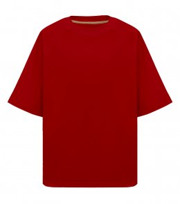 Футболка Maikoff Oversize Raglan 190 Червоний темніше