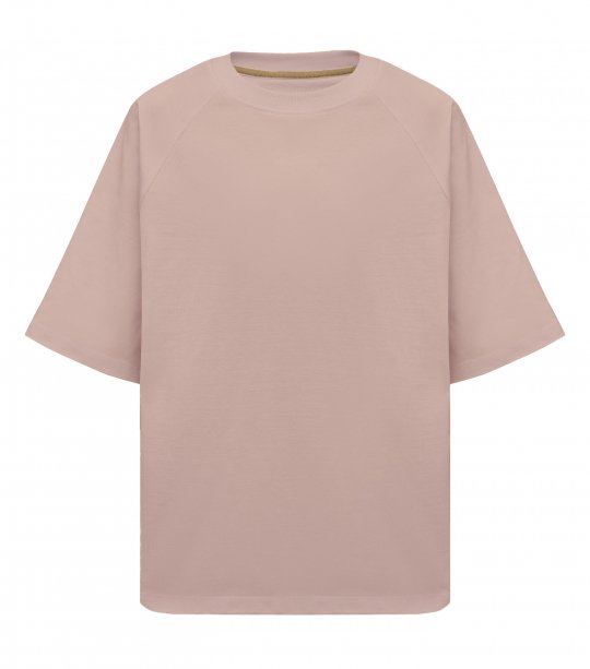 Чоловіча футболка Maikoff Oversize oversizeRG190/pudra фото