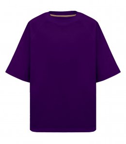 Футболка Maikoff Oversize Raglan 190 Темний фіолет