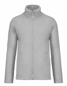 Мужская флисовая кофта Kariban FALCO Светло-серый