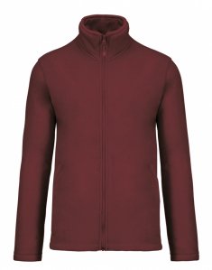Мужская флисовая кофта Kariban FALCO Бордовый